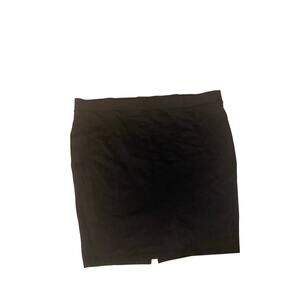 Torrid Black Fitted Skirt - Size 4 / Size 26 - Plus Size